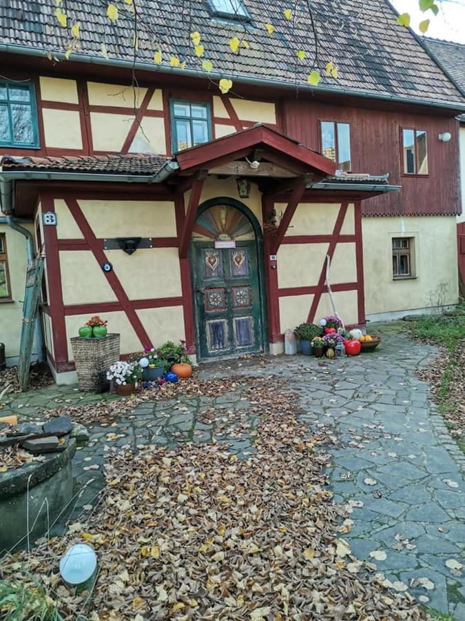 Appel-Ranch Lägenhet Bockelwitz Exteriör bild
